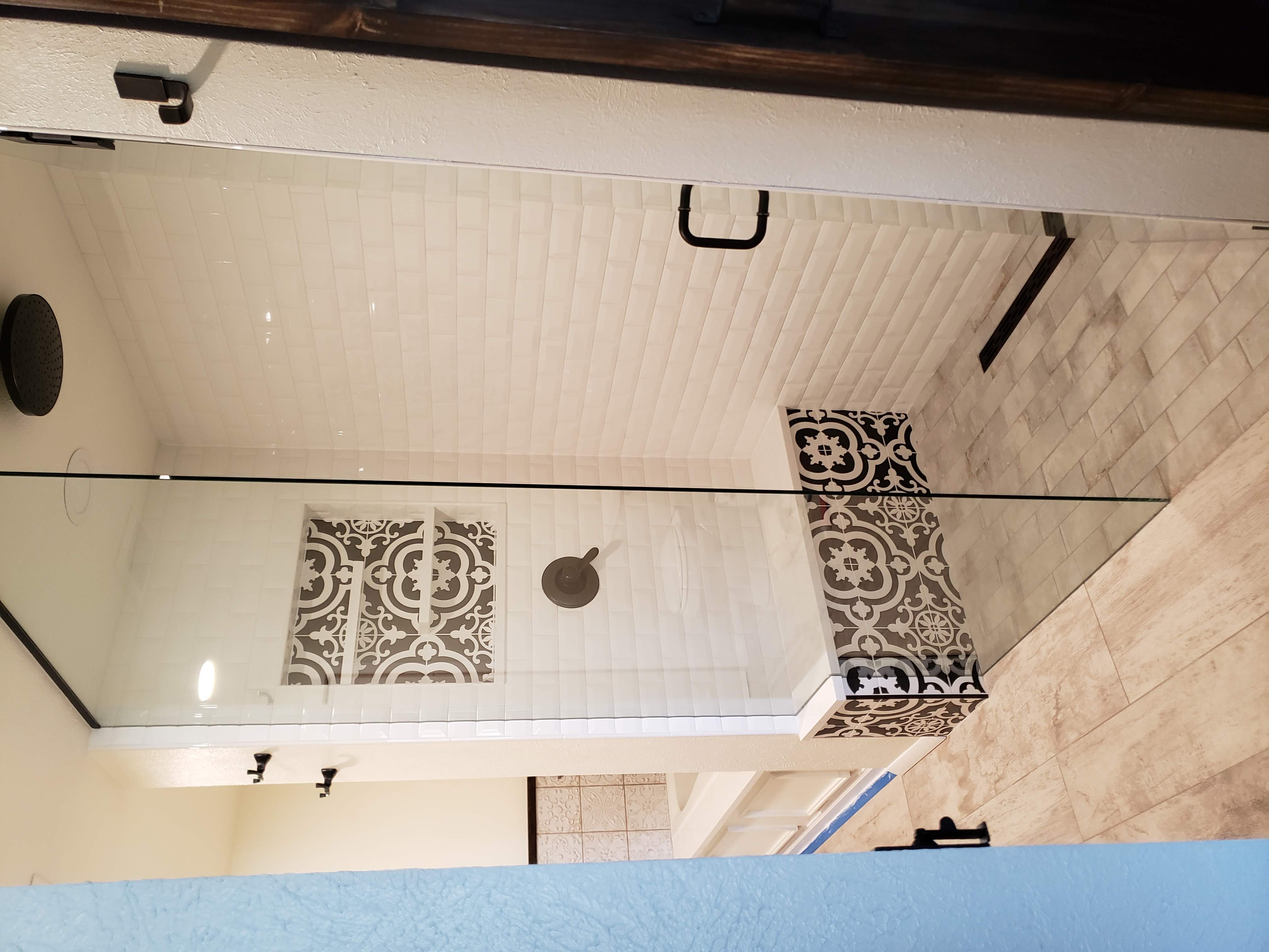 Custom tile work in Denver